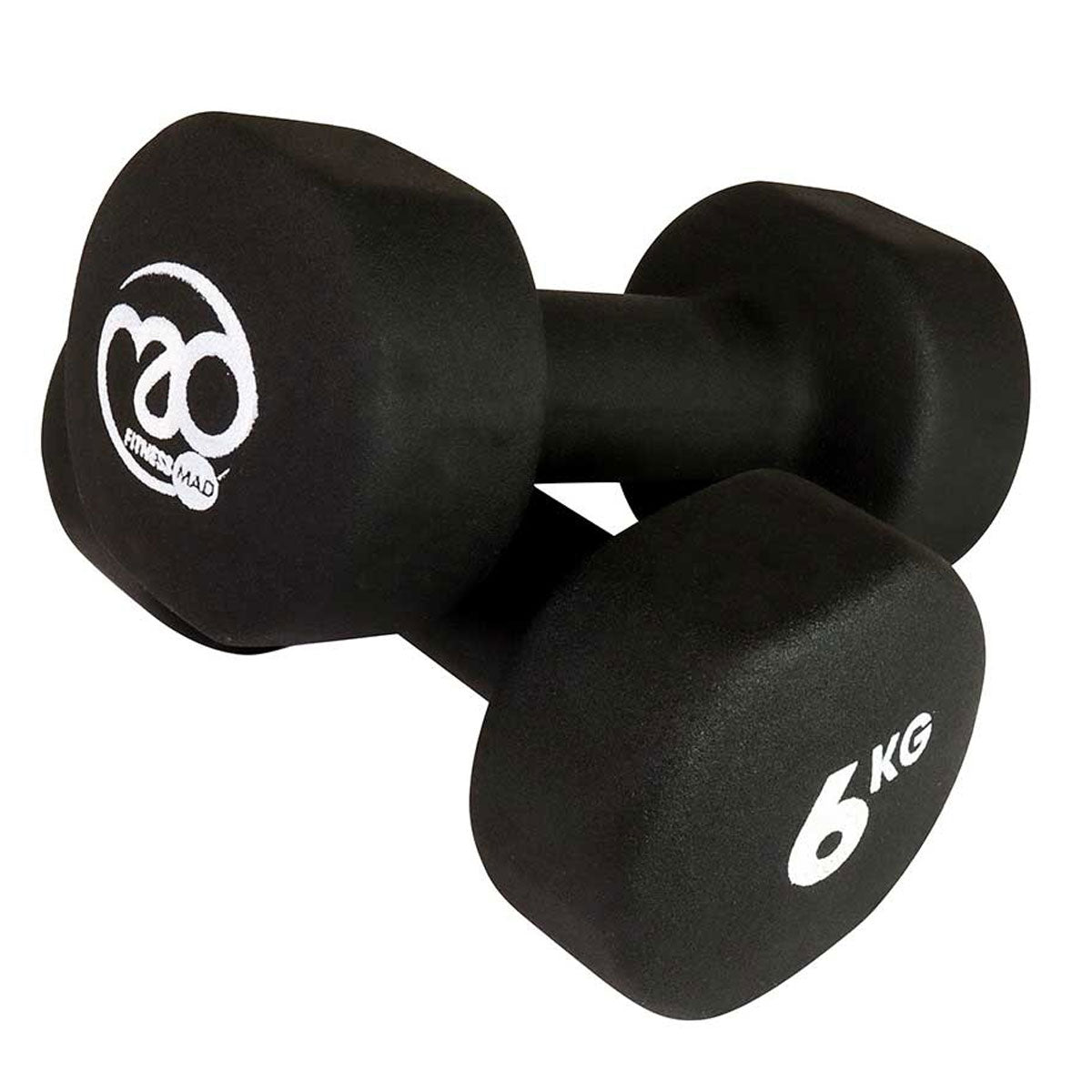 Fitness Mad Neoprene Dumbbells - Pair
