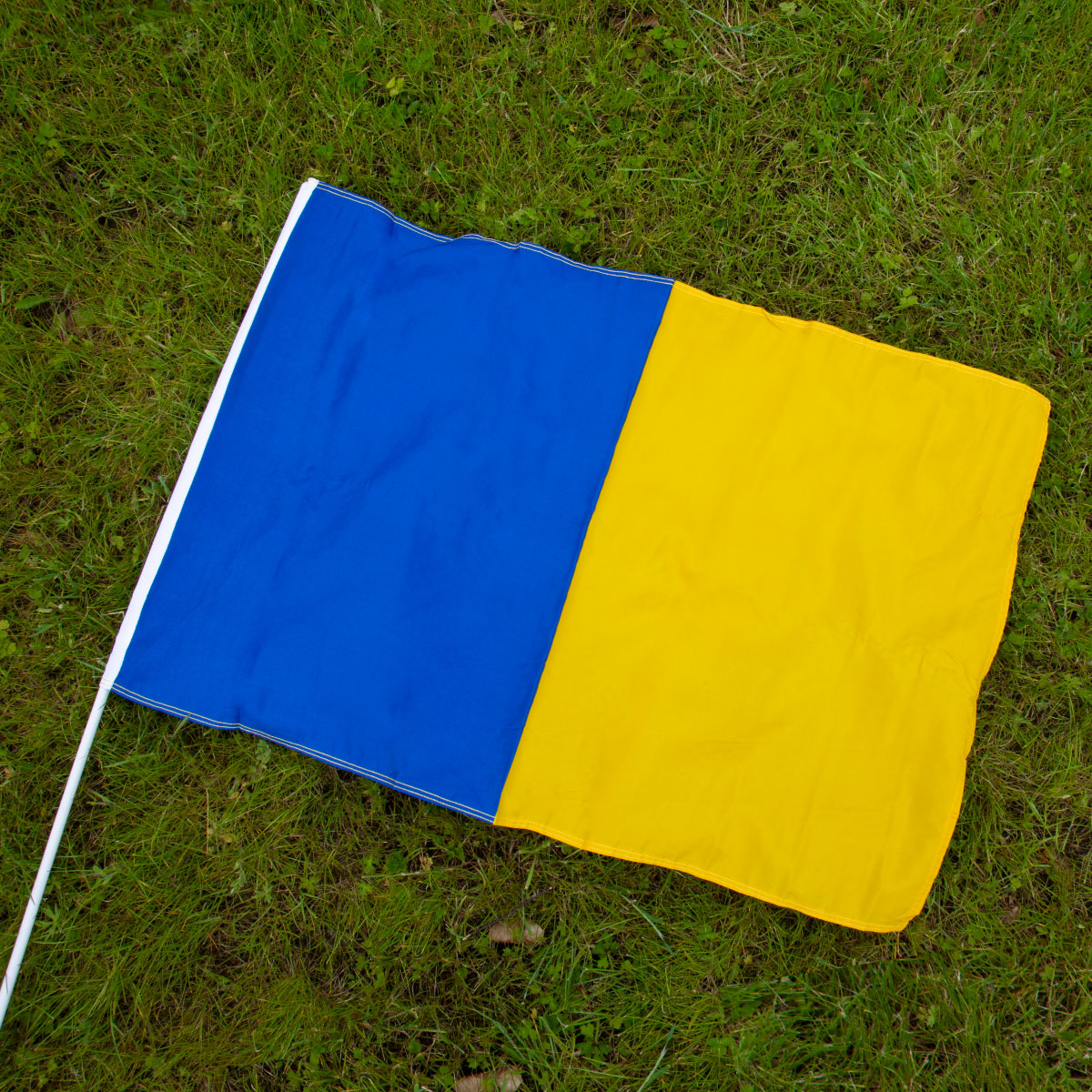The GAA Store Blue/Gold Half and Half Flag