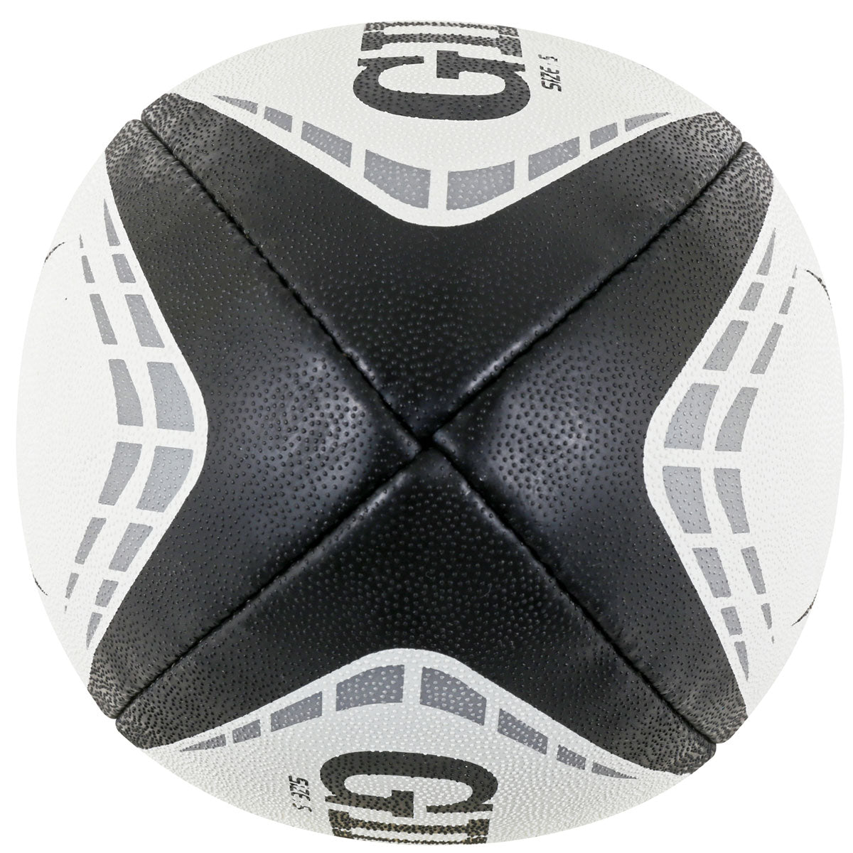 Gilbert G-TR4000 Training Rugby Ball - White/Black