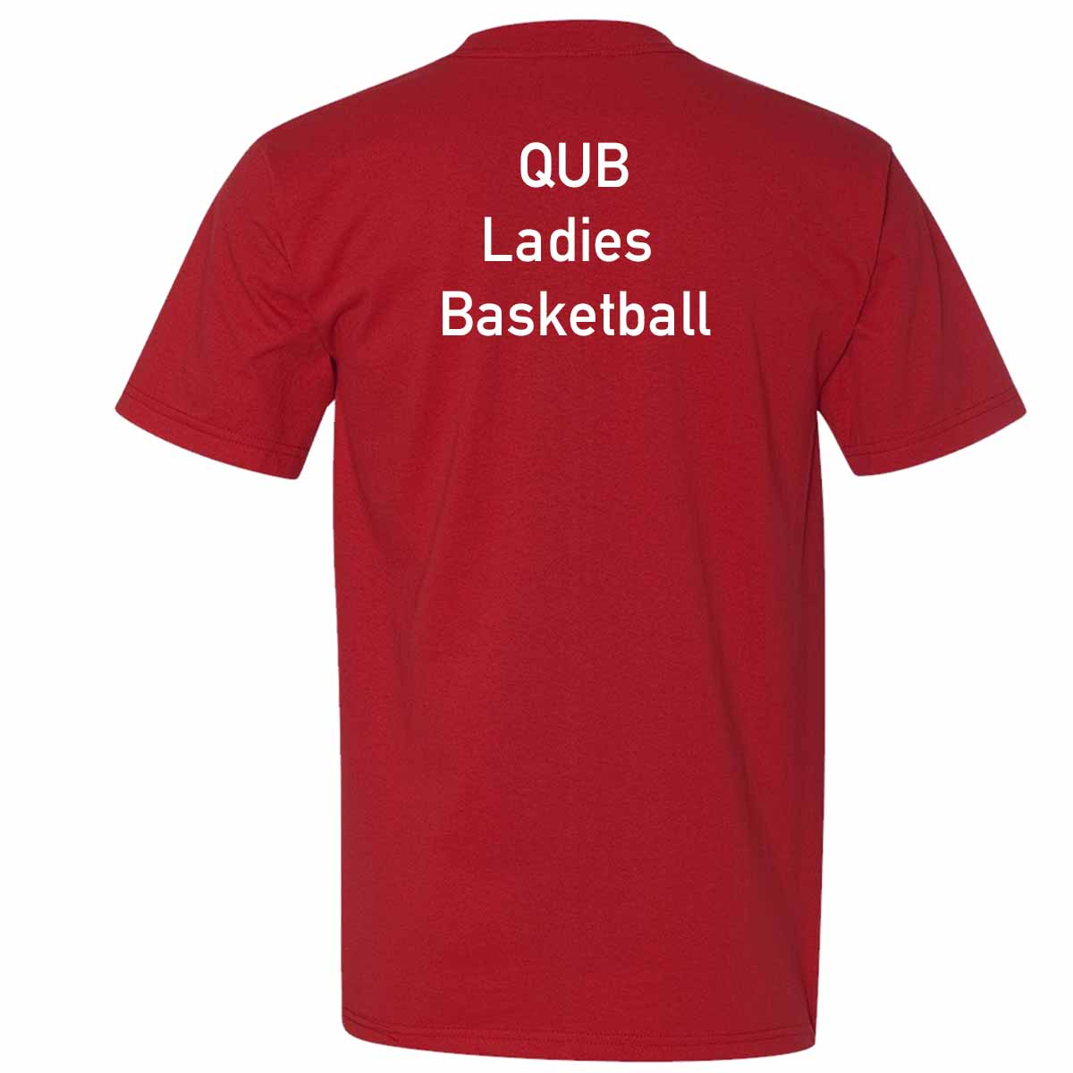 Mc Keever Queens Ladies Basketball Cotton Tee - Adult - Red