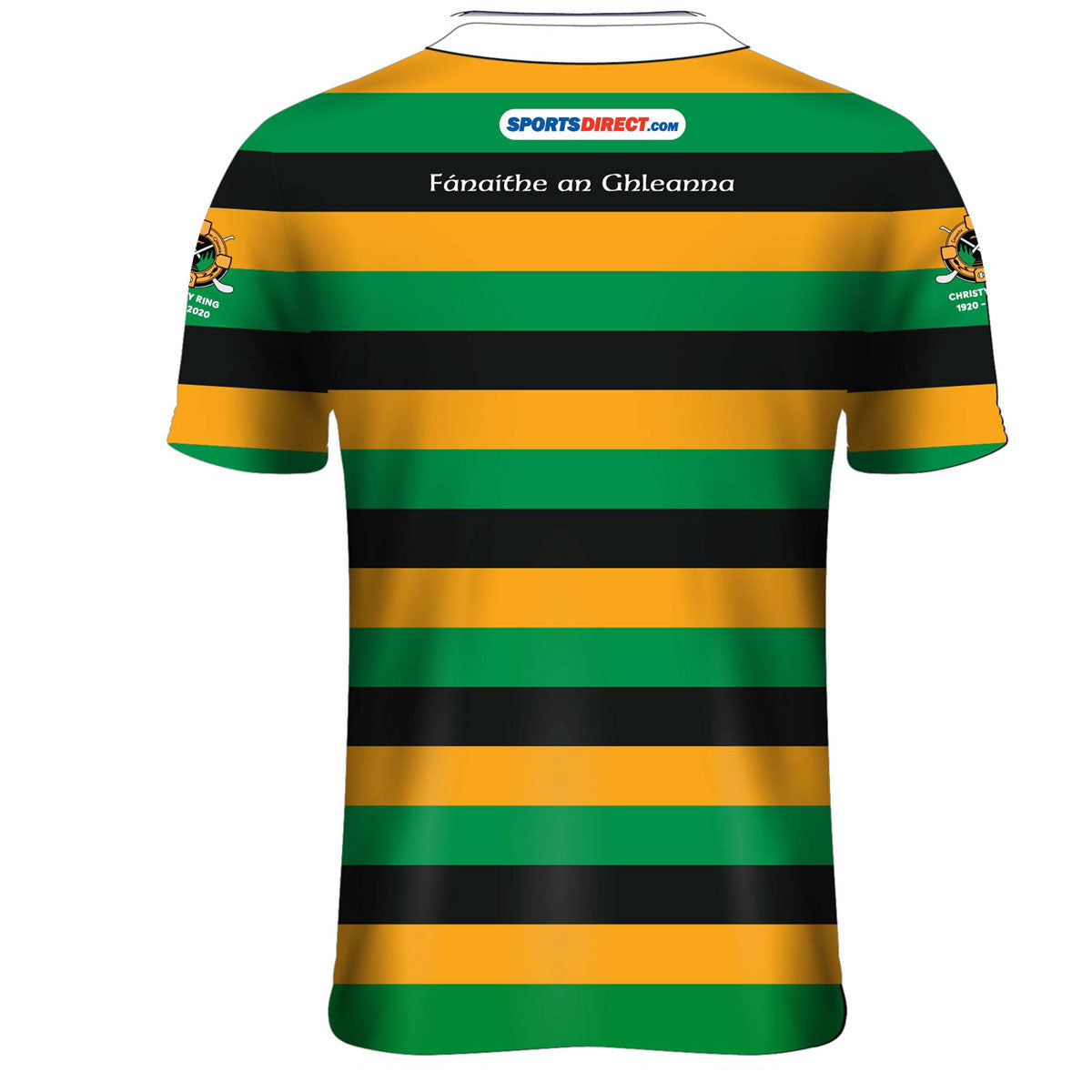 Mc Keever Glen Rovers Hurling Match Jersey - Youth - Green/Gold/Black