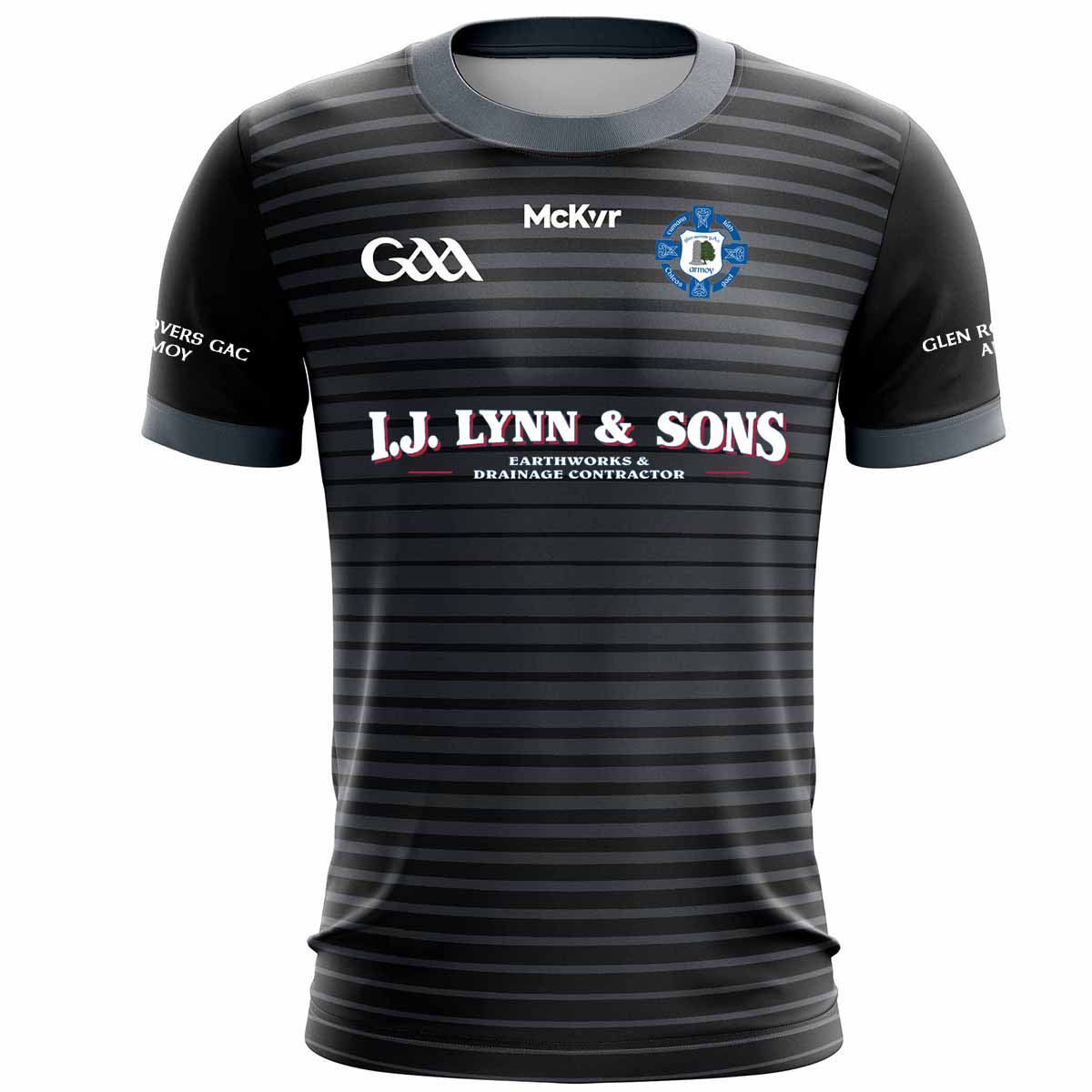 Mc Keever Glen Rovers Armoy Goalkeeper Jersey - Adult - Black