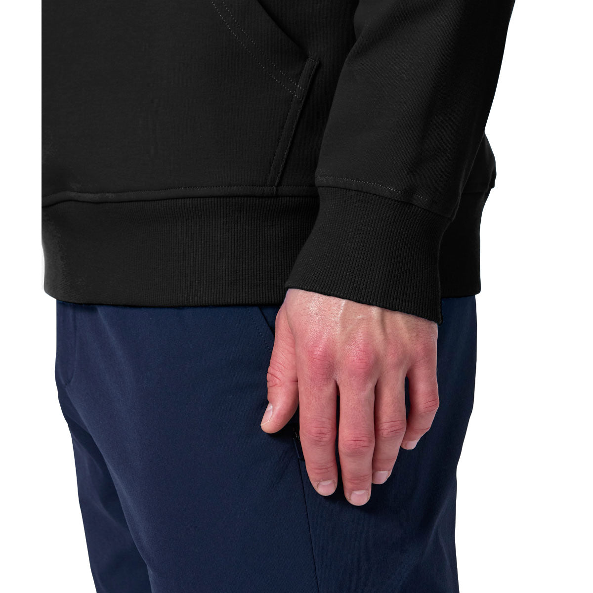 Gym+Coffee Chill Hoodie - Mens - Black