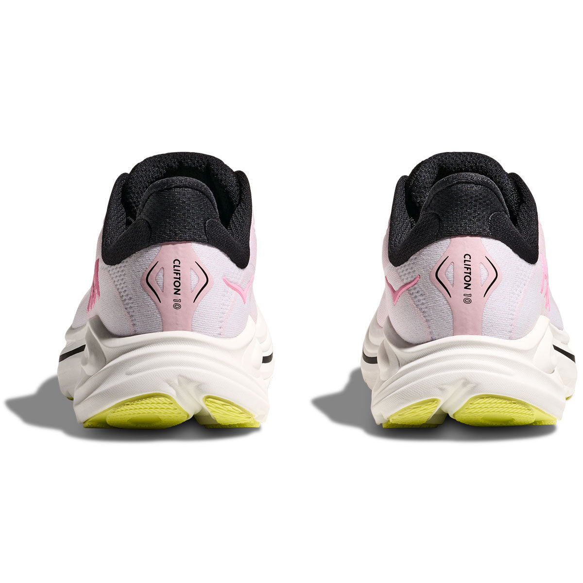 Hoka Clifton 10 Running Shoes - Womens - Carnation/Starlight Glow