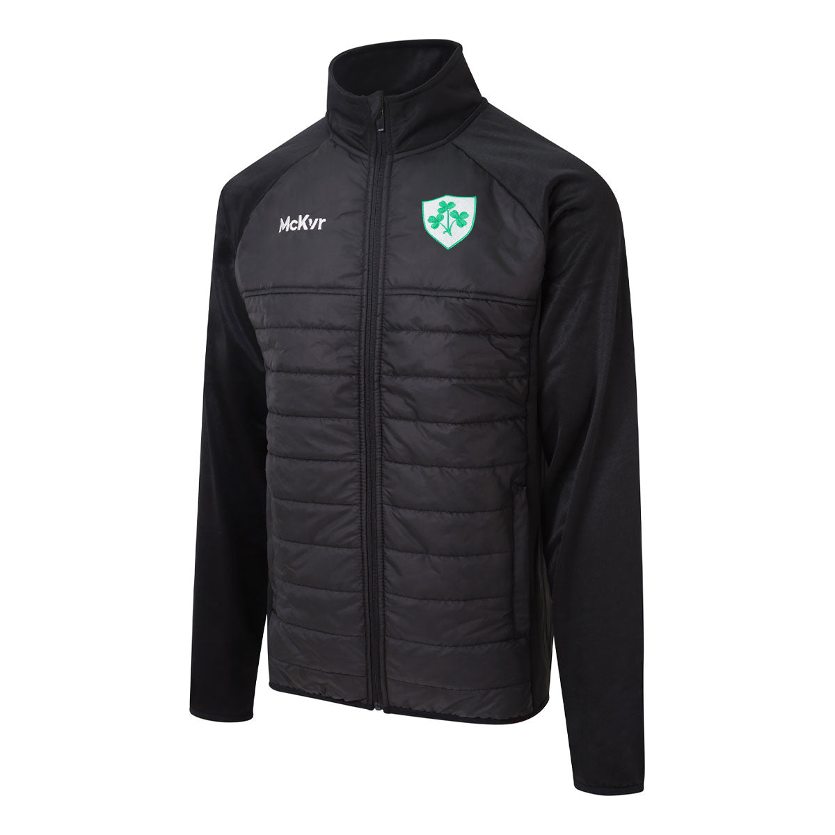 Mc Keever Ireland Supporters Core 22 Hybrid Jacket - Adult - Black