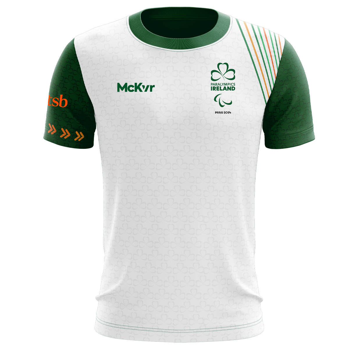 Mc Keever Paralympics Ireland Village Wear Jersey - Adult - White