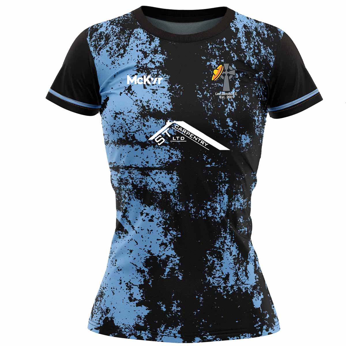 Mc Keever Los Zarcos FC U12 Goalkeeper Jersey - Womens - Navy/Sky