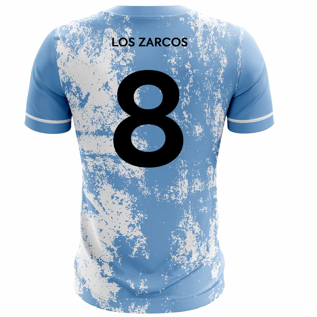Mc Keever Los Zarcos FC Numbered U12 Playing Jersey - Adult - Sky