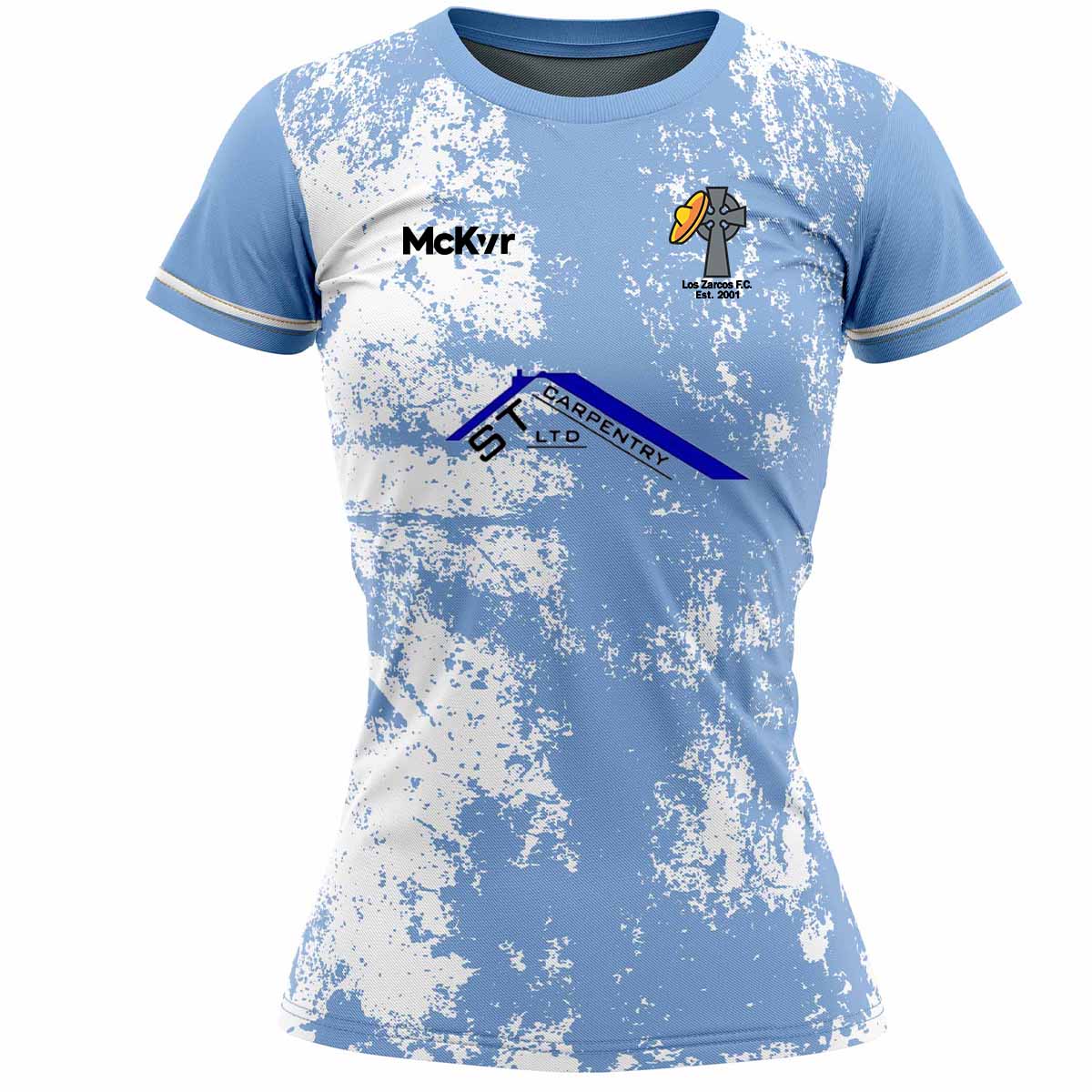 Mc Keever Los Zarcos FC U12 Playing Jersey - Womens - Sky