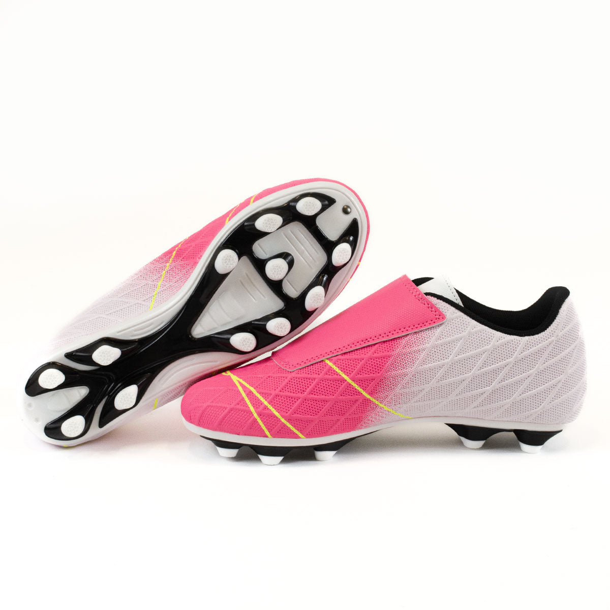 Precision Matrix FG Football Boots - Youth - Pink/White