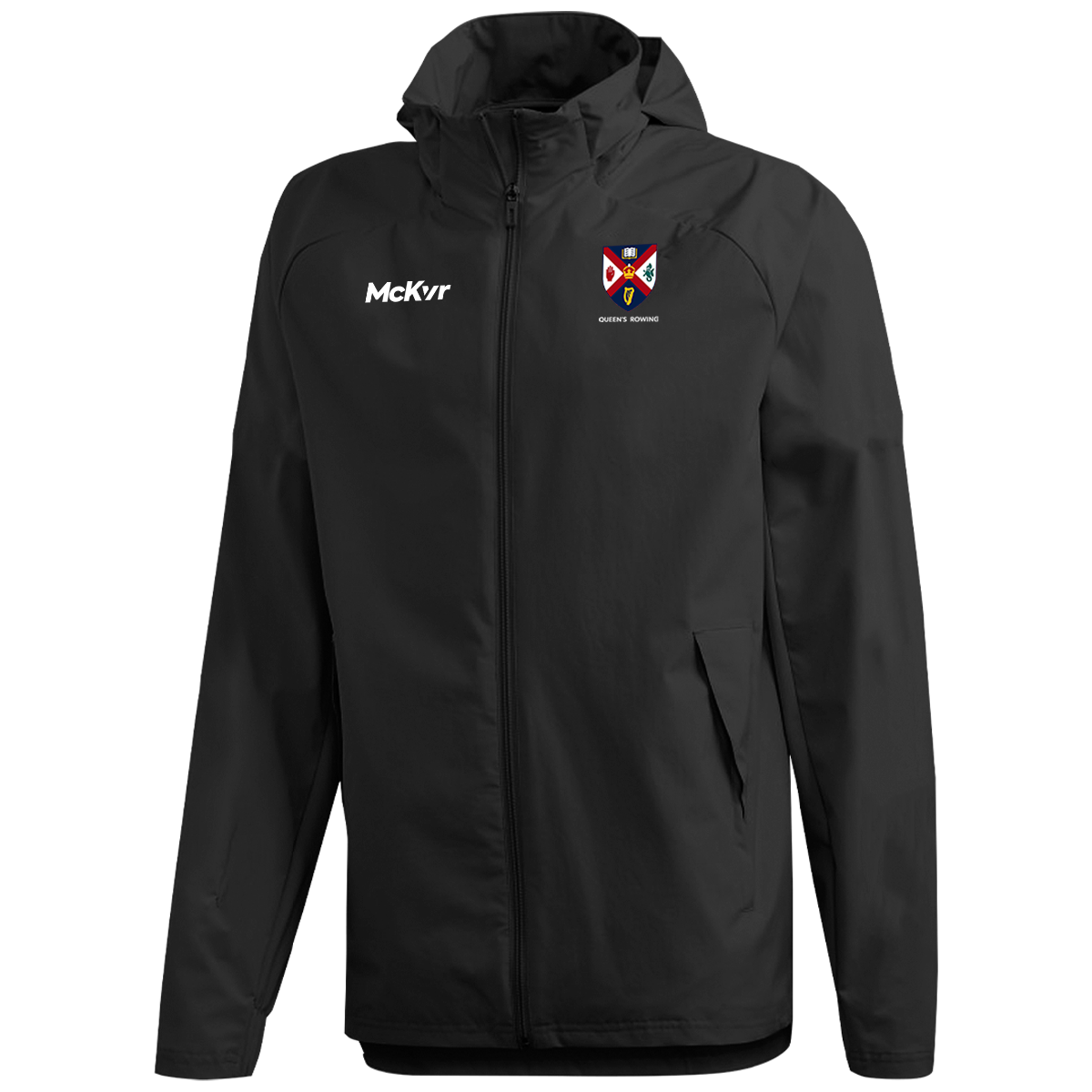 Mc Keever Queens Rowing Core 22 Rain Jacket - Adult - Black
