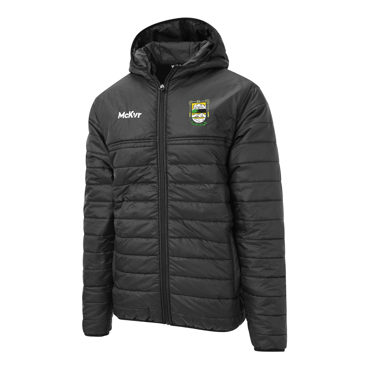 McKvr An Riocht GFC Core 22 Puffa Jacket - Adult - Black – McKeever ...