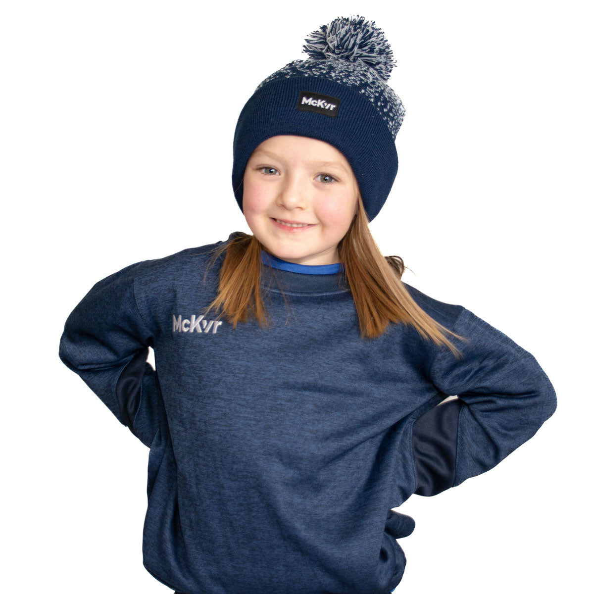 Mc Keever Core 22 Sweat Top - Youth - Navy