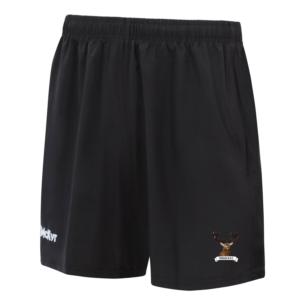 Mc Keever Creggs RFC Core 22 Leisure Shorts - Youth - Black