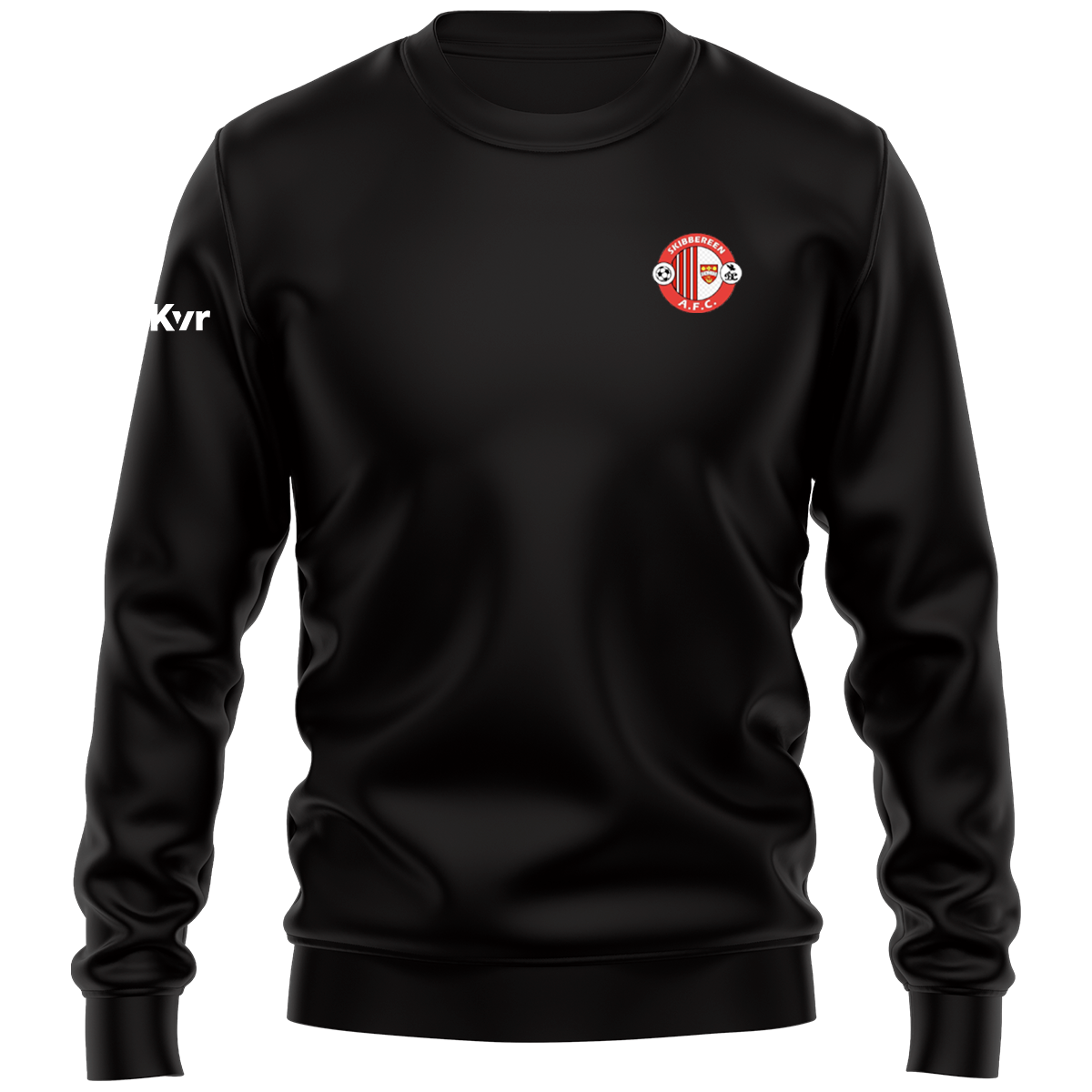 McKvr Skibbereen AFC Core Pro Cotton Sweat Top - Youth - Black ...