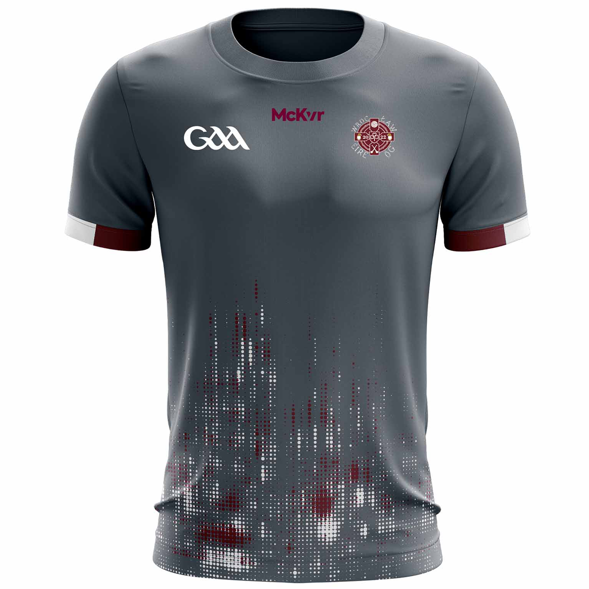 McKvr Wroclaw Eire Og Training Jersey - Adult - Gunmetal Player Fit