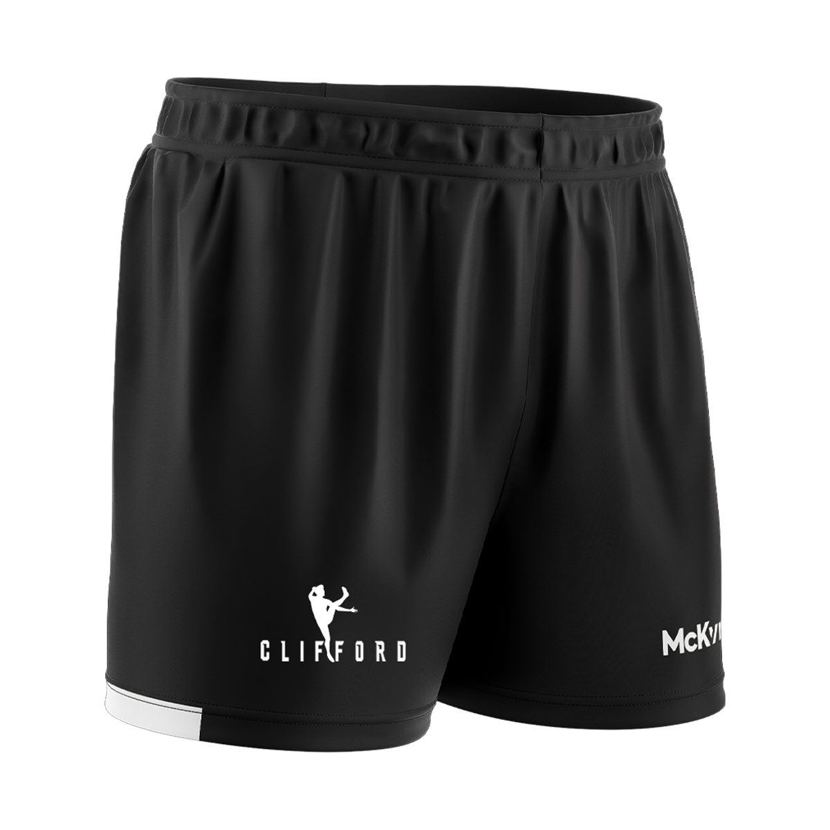 McKvr Clifford Shorts - Youth - Black/White