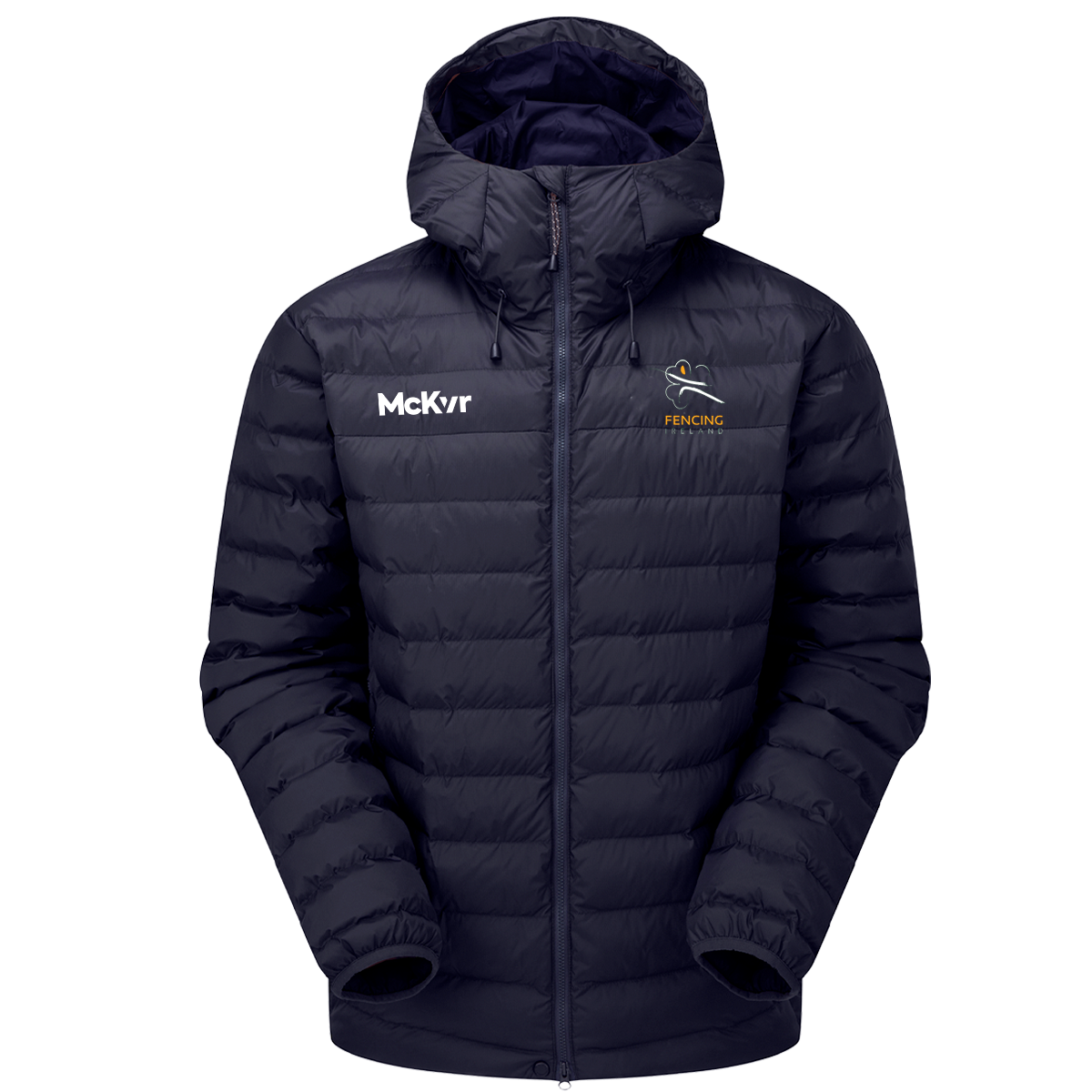 McKvr Fencing Ireland Core 22 Puffa Jacket - Youth - Navy