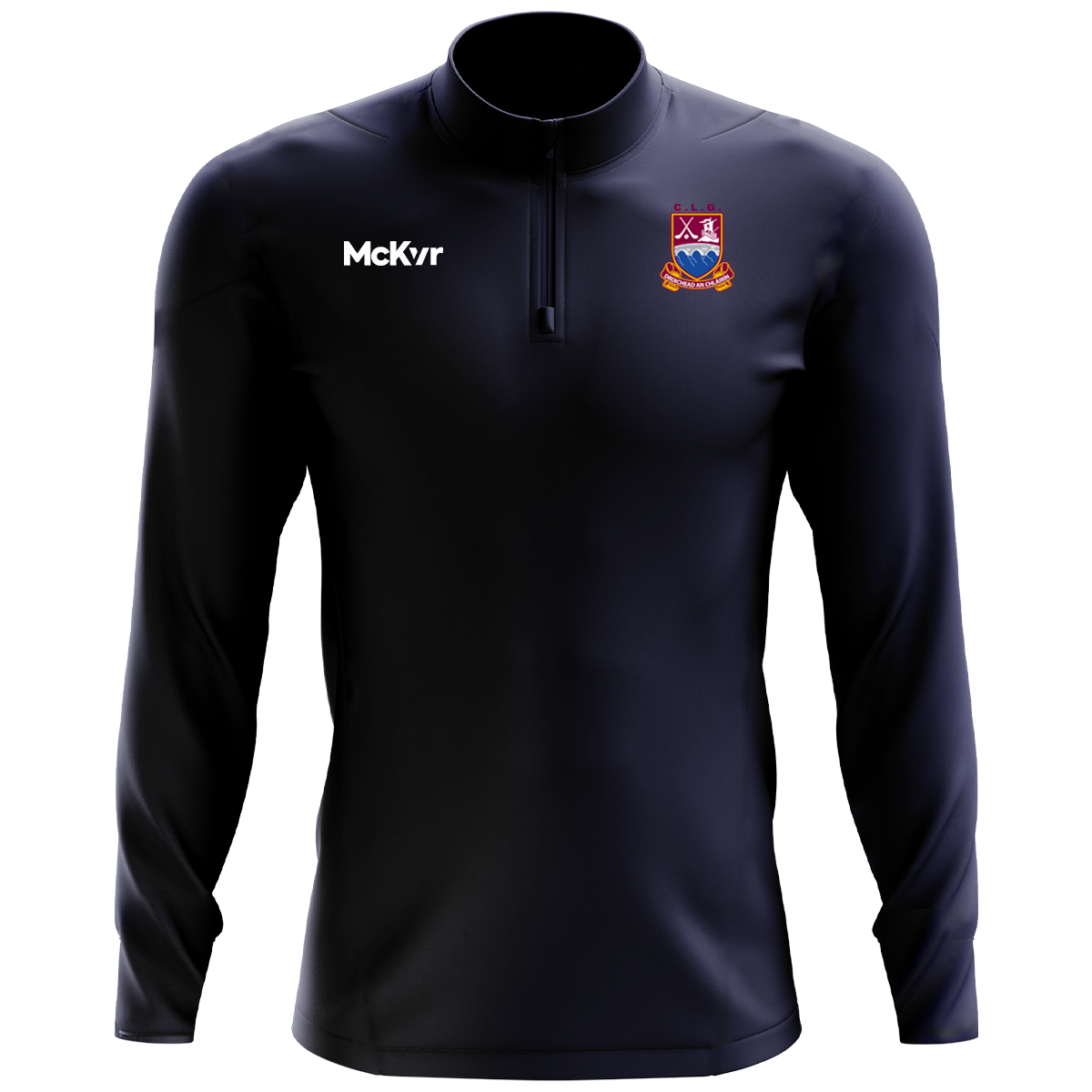 McKvr Clarinbridge GAA Core Pro 1/4 Zip Top - Adult - Navy – McKeever ...