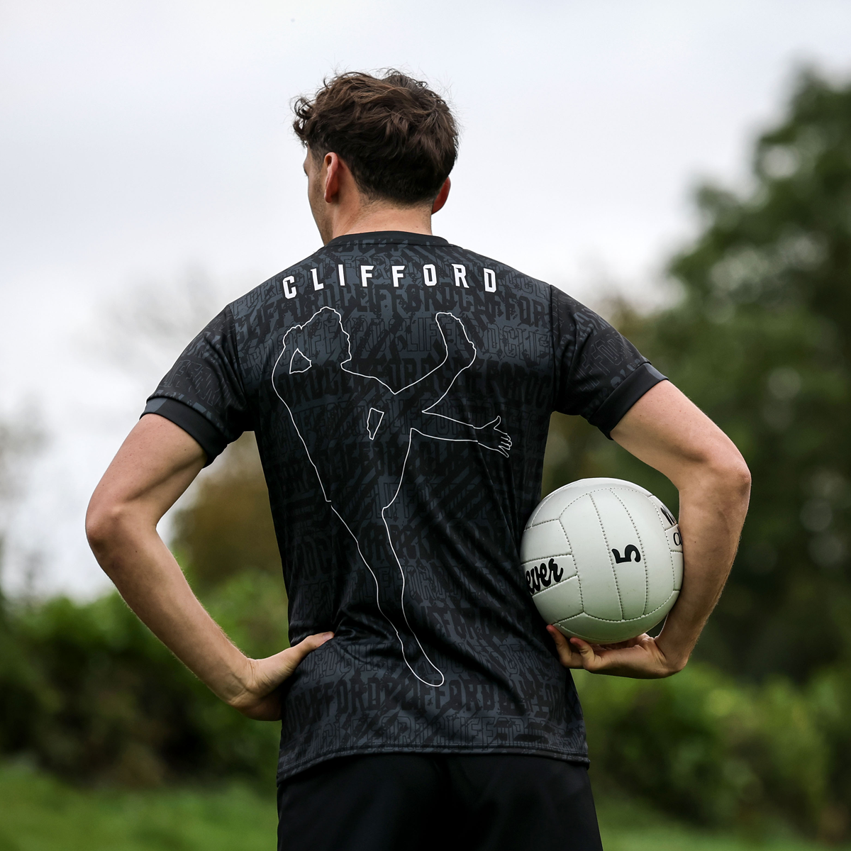 McKvr Clifford Jersey - Youth - Black/Charcoal