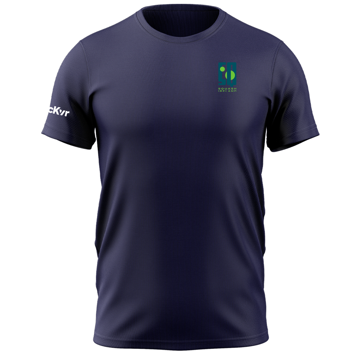 McKvr Squash Ireland Core Pro Cotton Tee - Youth - Navy