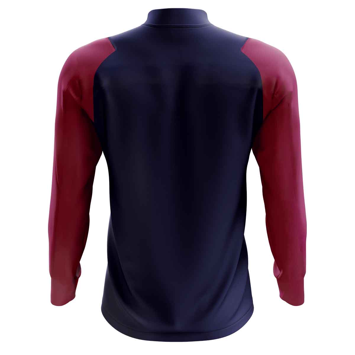 McKvr Wroclaw Eire Og Core Pro 1/4 Zip Top - Youth - Navy/Maroon