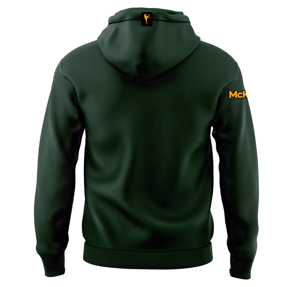 McKvr Clifford Hoodie - Youth - Forest Green/Amber