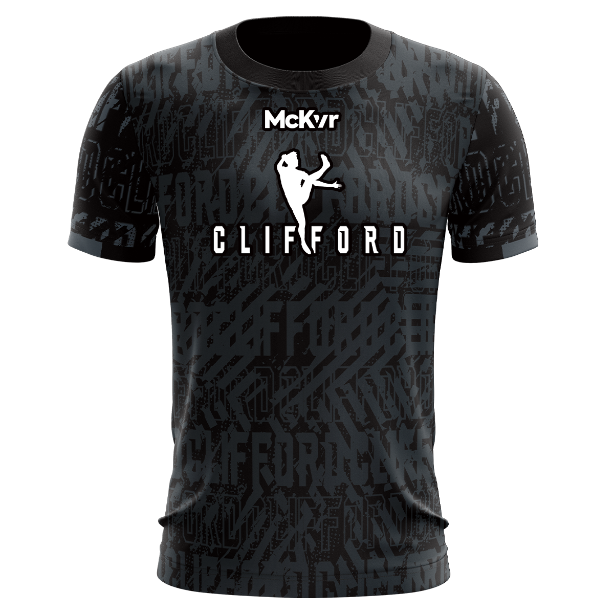 McKvr Clifford Jersey - Youth - Black/Charcoal