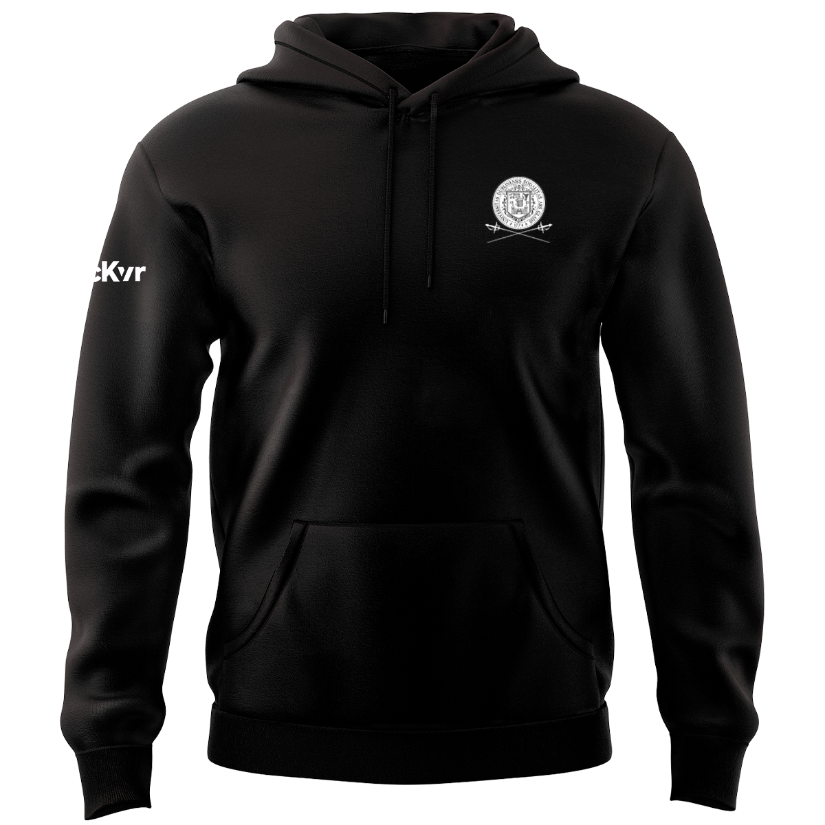 McKvr Trinity Fencing Core Pro Cotton Hoodie - Adult - Black