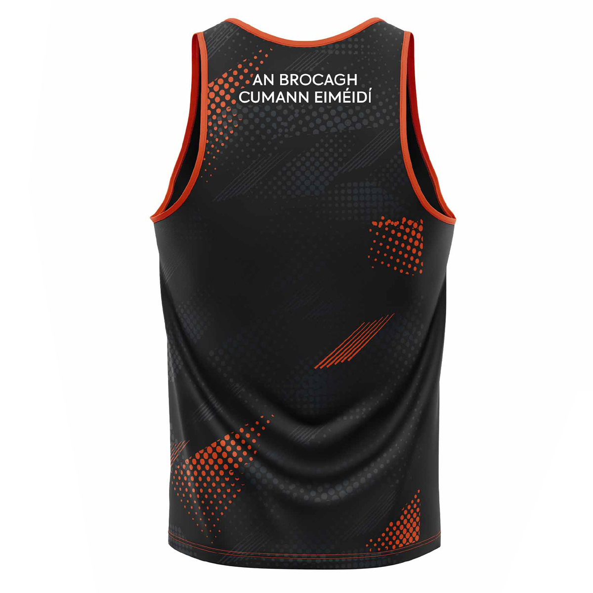 McKvr Brocagh Emmetts GFC Training Vest - Youth - Black/Orange