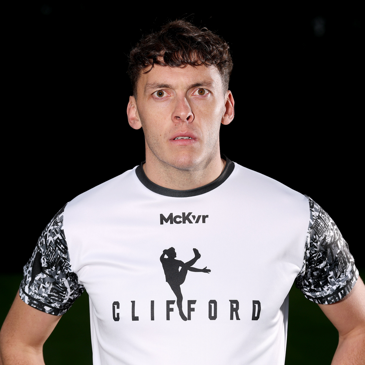 McKvr Clifford Jersey - Youth - White/Black