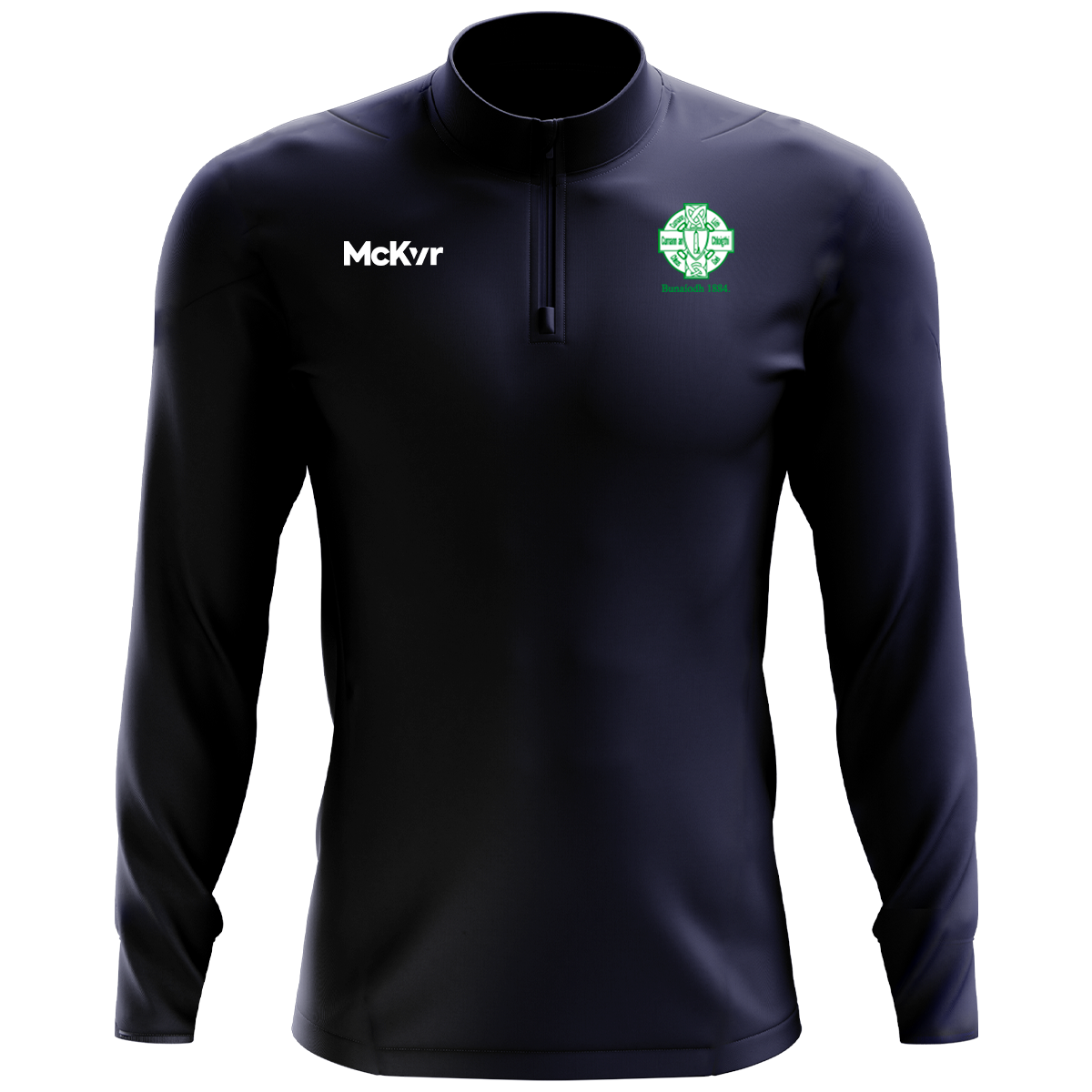 McKvr Round Tower GAA Clondalkin Core Pro 1/4 Zip Top - Youth - Navy