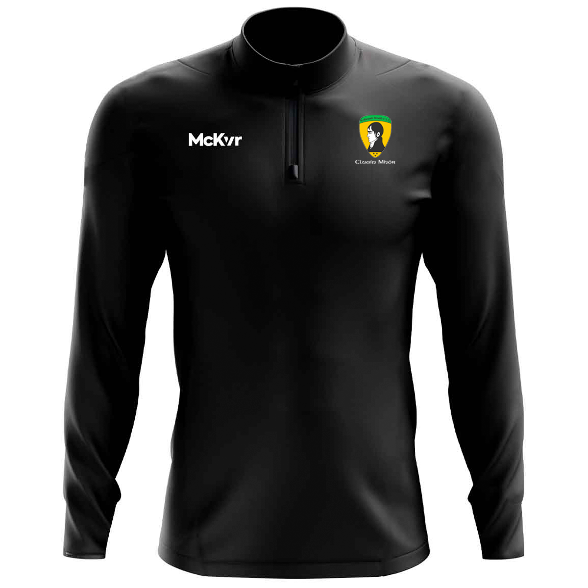 McKvr Clonmore Robert Emmets GFC Core Pro 1/4 Zip Top - Adult - Black ...