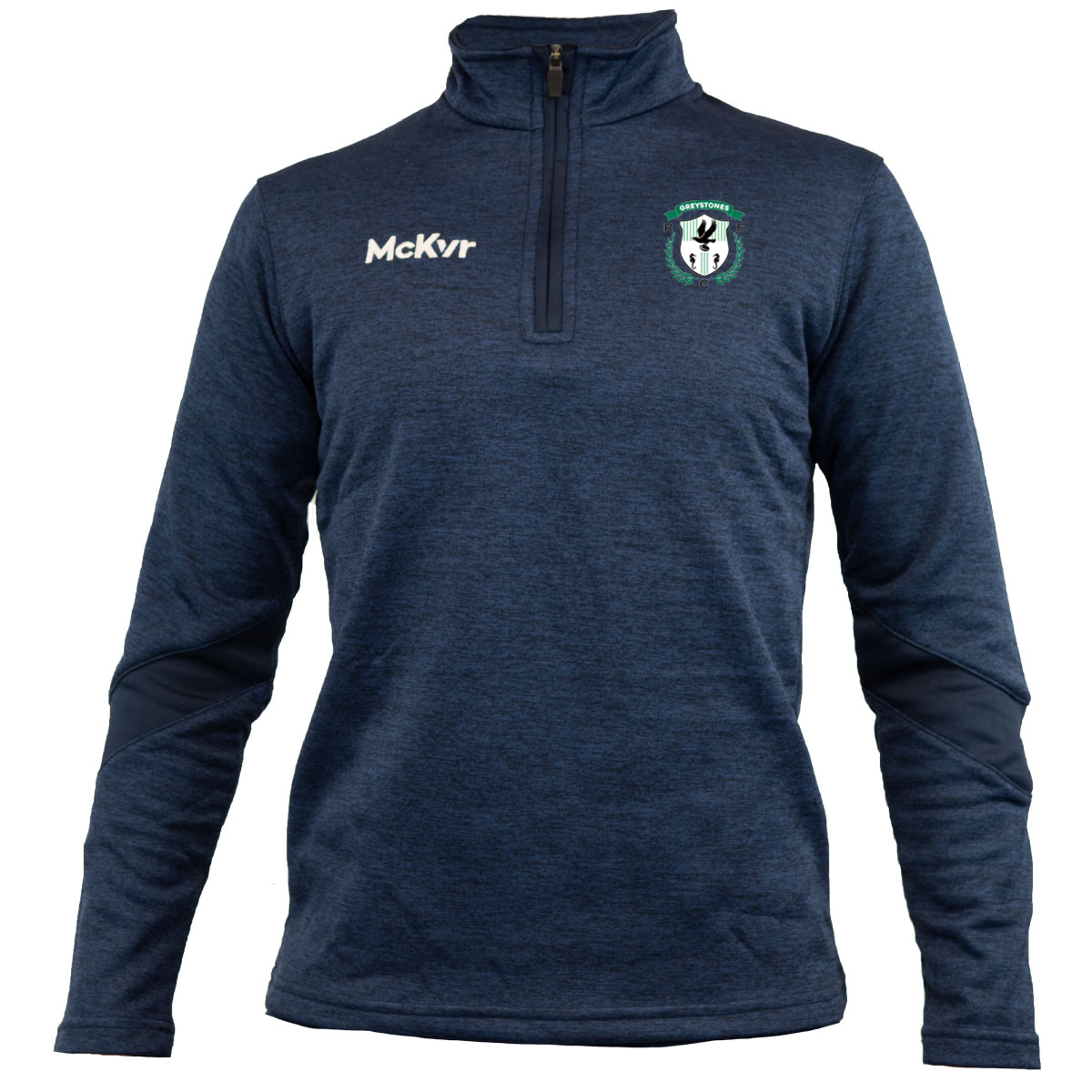 Mc Keever Greystones RFC Core 22 1/4 Zip Top - Womens - Navy