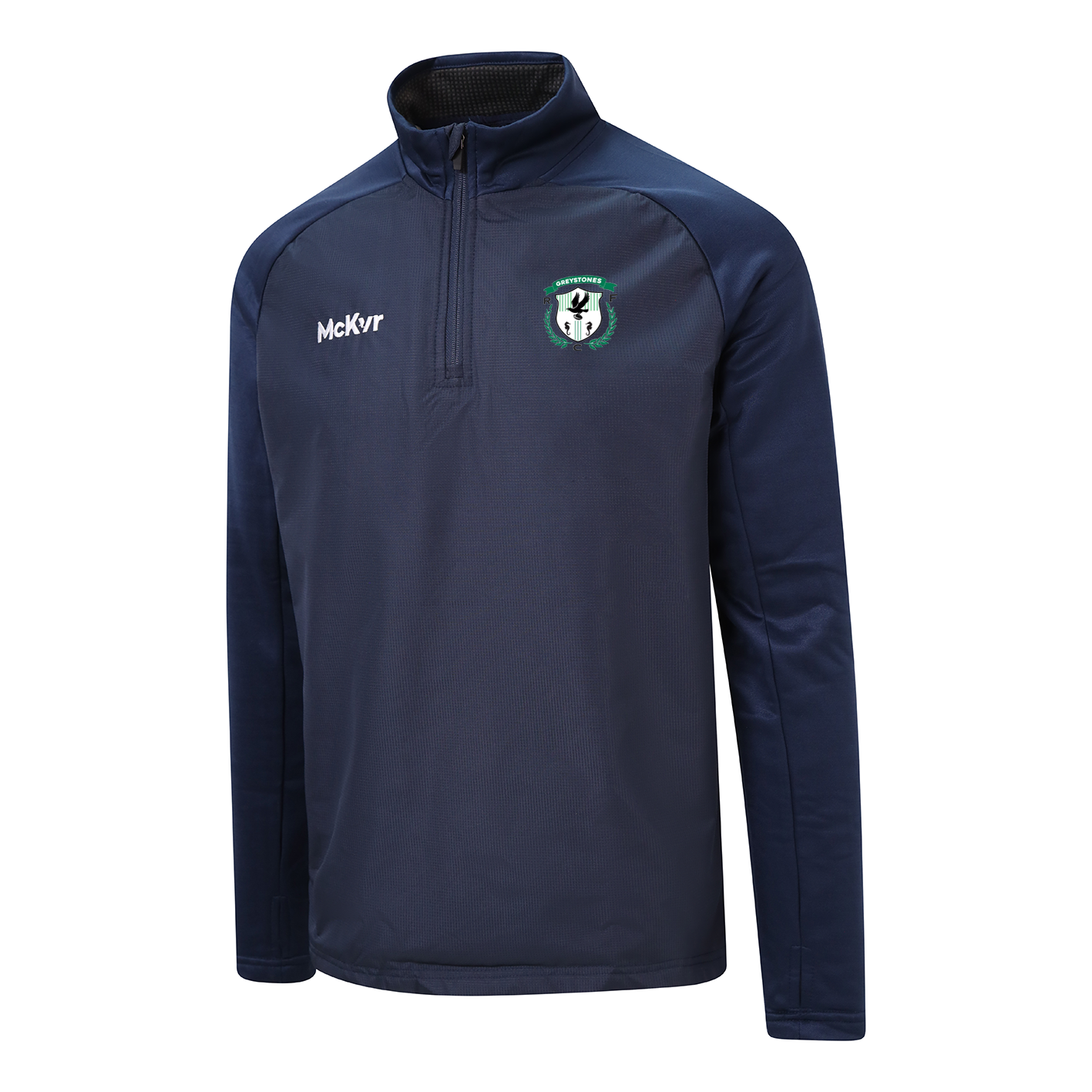 Mc Keever Greystones RFC Core 22 Warm Top - Youth - Navy