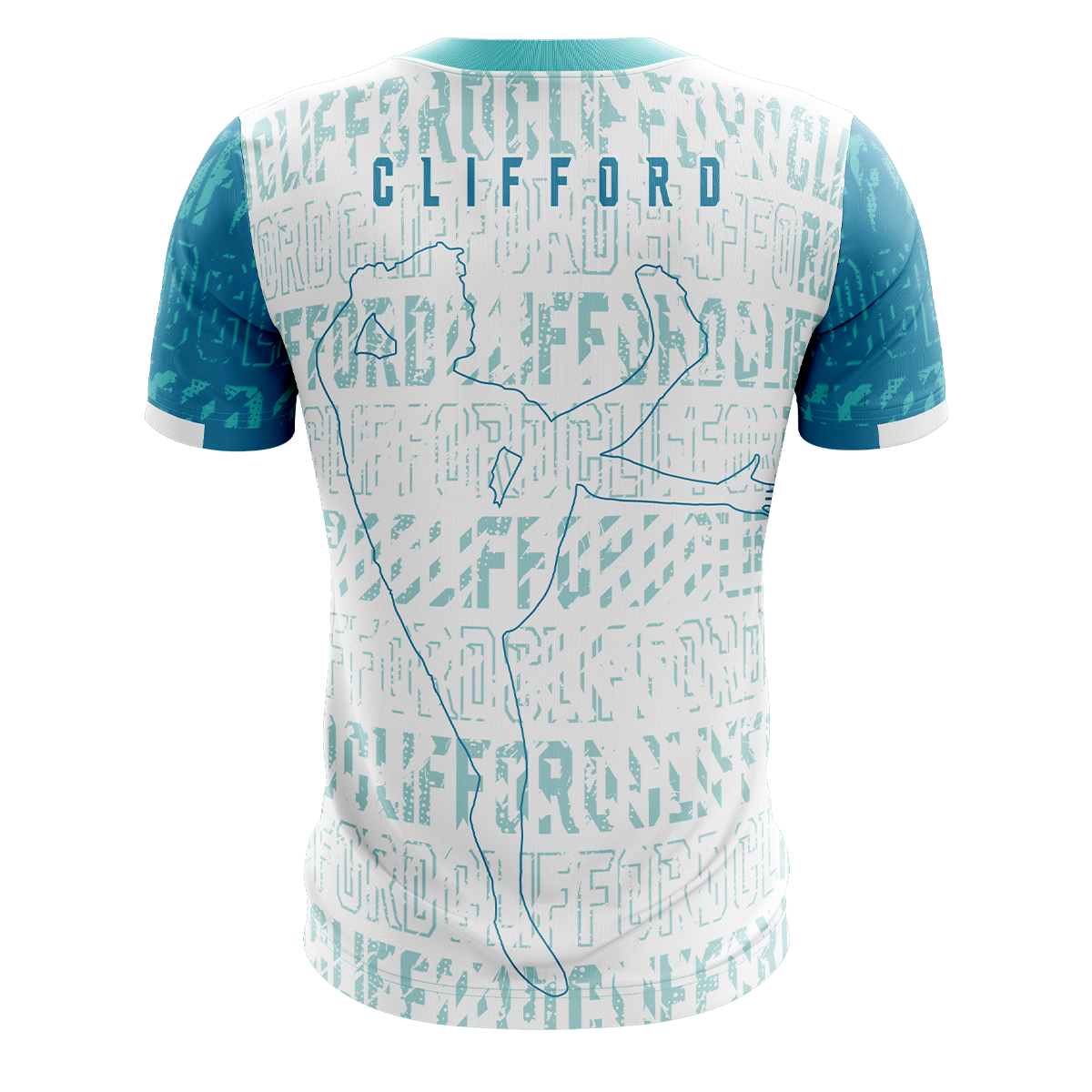 McKvr Clifford Jersey - Girls - Blue/Turq