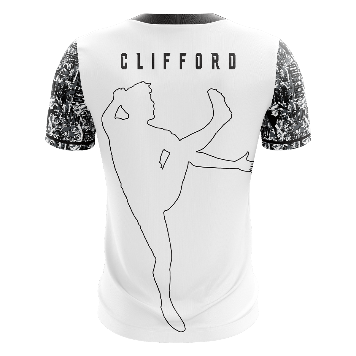 McKvr Clifford Jersey - Youth - White/Black