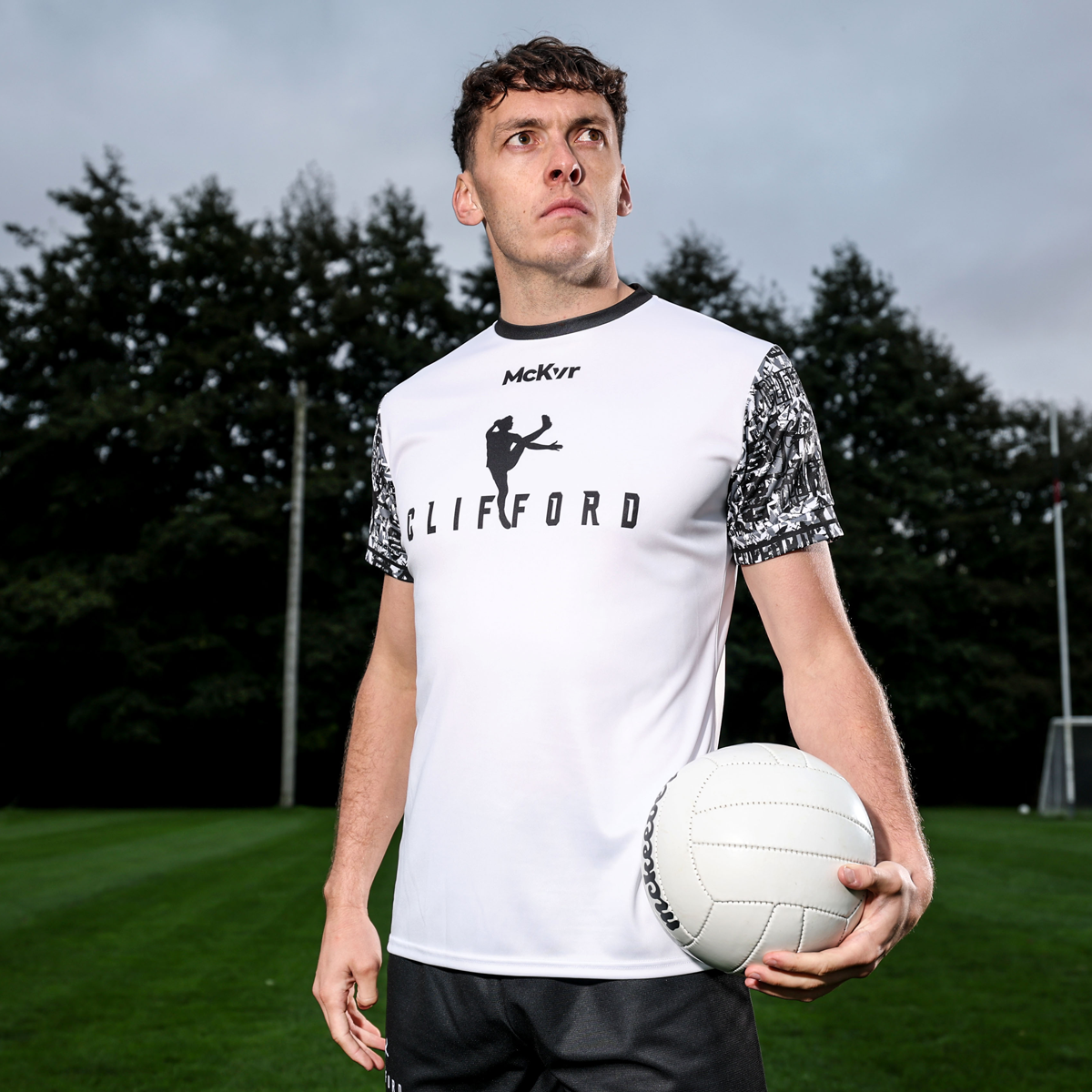 McKvr Clifford Jersey - Youth - White/Black