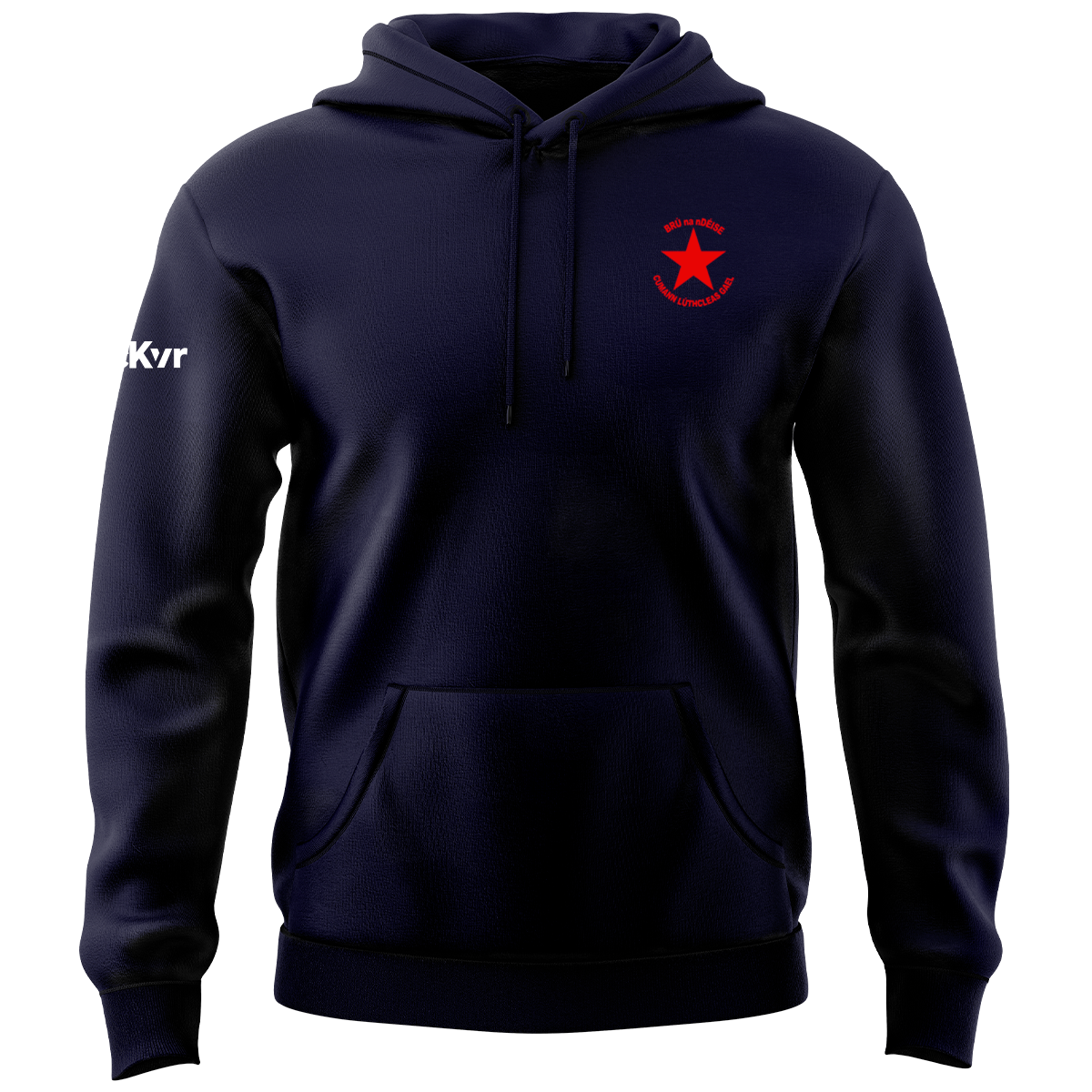 McKvr Bruff GAA, Limerick Core Pro Cotton Hoodie - Youth - Navy ...