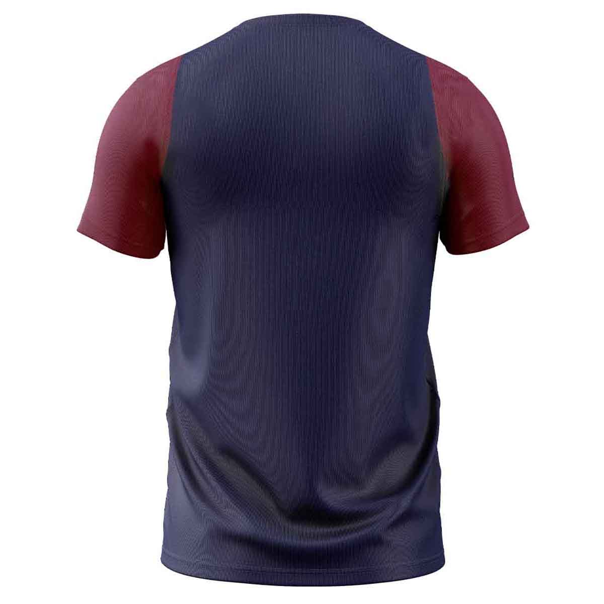 McKvr Wroclaw Eire Og Core Pro Tech Tee - Adult - Navy/Maroon