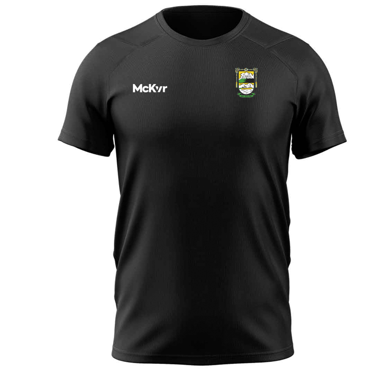 McKvr An Riocht GFC Core Pro Tech Tee - Youth - Black – McKeever Sports IE