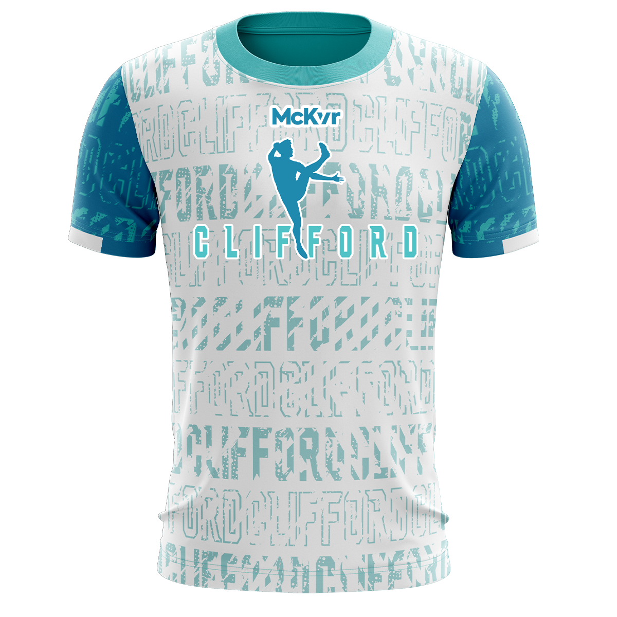 McKvr Clifford Jersey - Girls - Blue/Turq