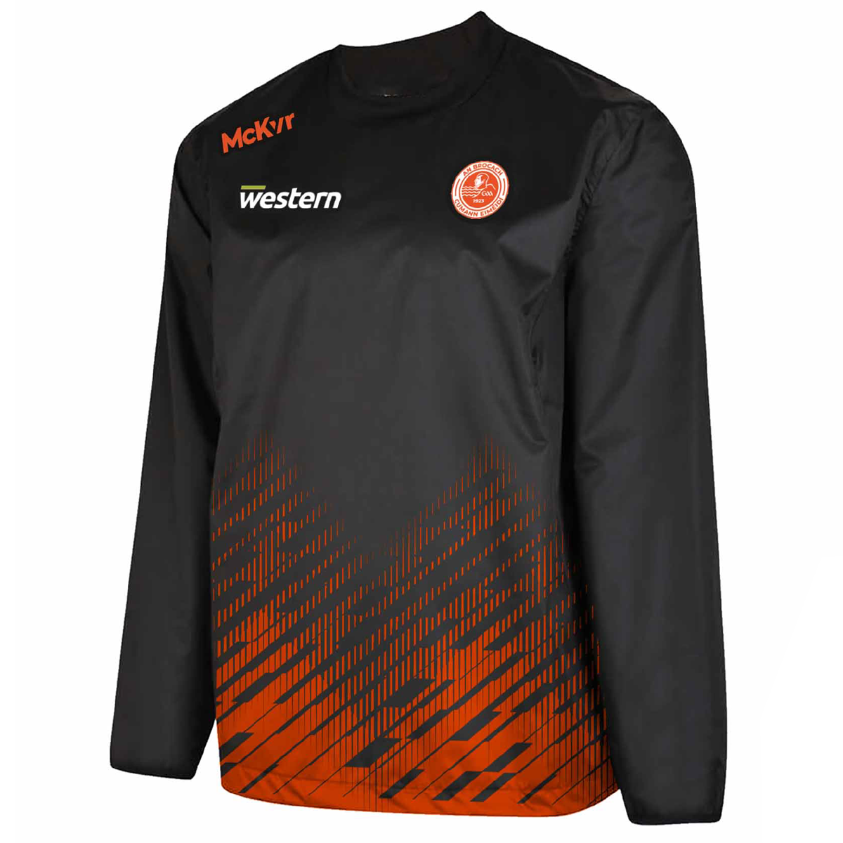 McKvr Brocagh Emmetts GFC Contact Top - Womens - Black/Orange