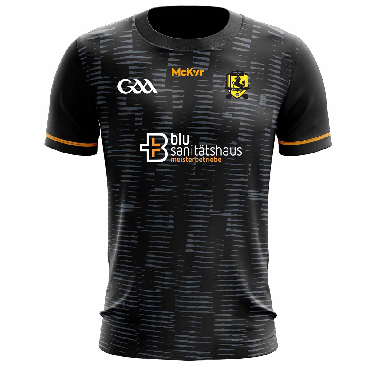 Mc Keever Stuttgart GAA Training Jersey - Adult - Black