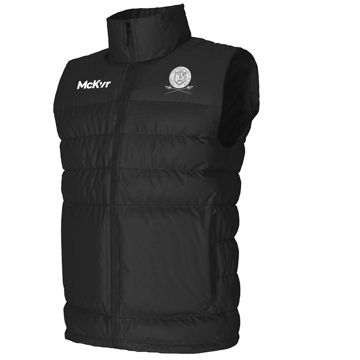 McKvr Trinity Fencing Core 22 Padded Gilet - Adult - Black