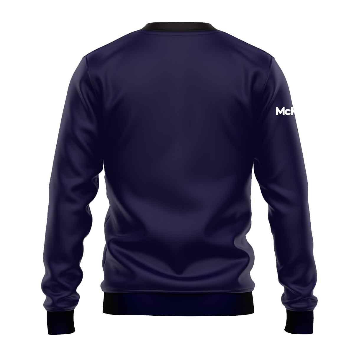 McKvr Squash Ireland Core Pro Cotton Sweat Top - Adult - Navy