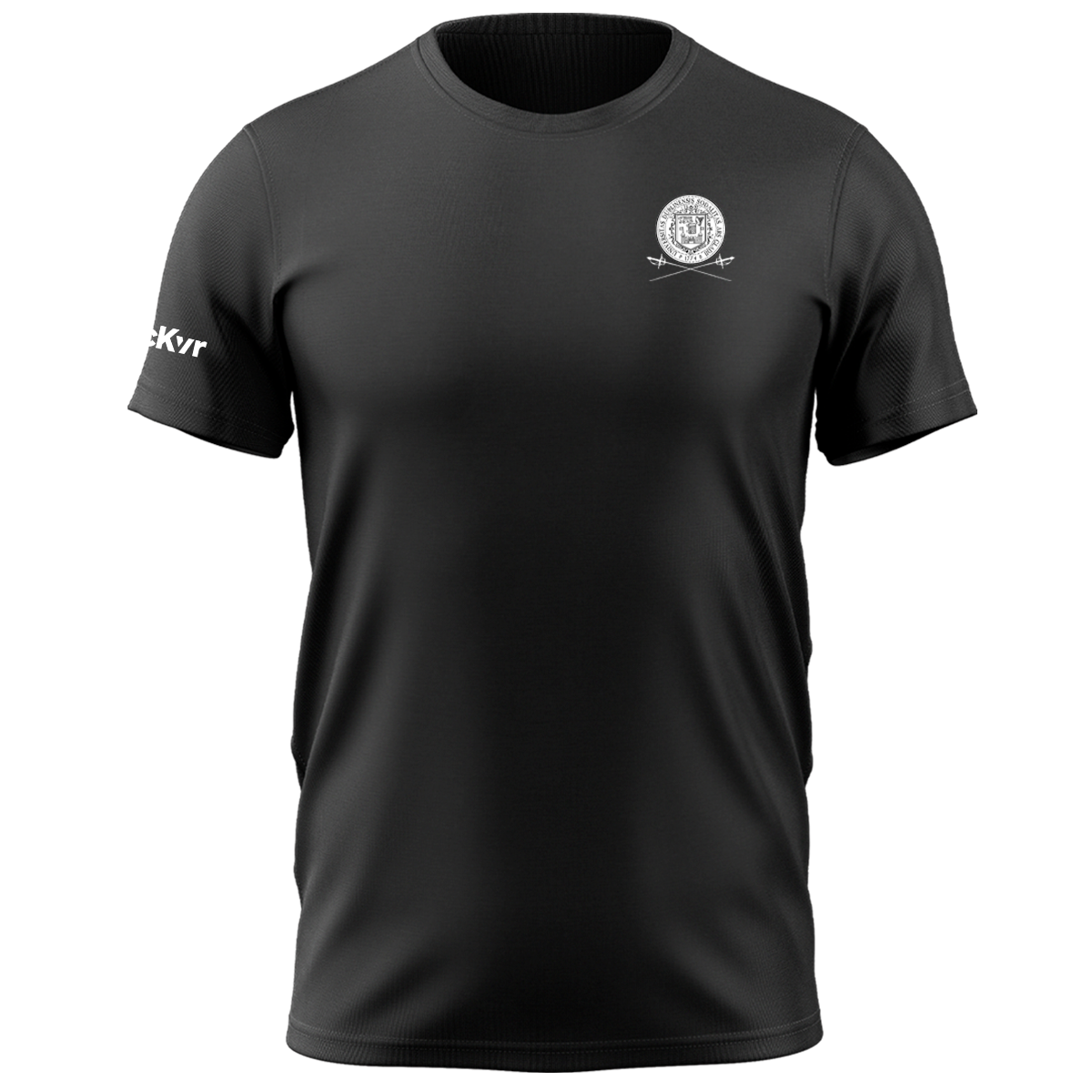 McKvr Trinity Fencing Core Pro Cotton Tee - Youth - Black
