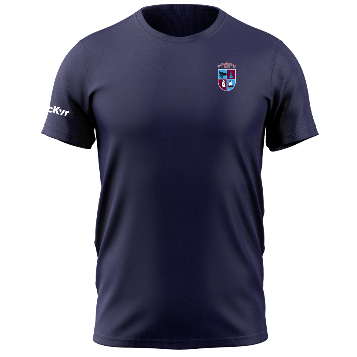McKvr Naomh Olaf GAA Core Pro Cotton Tee - Youth - Navy