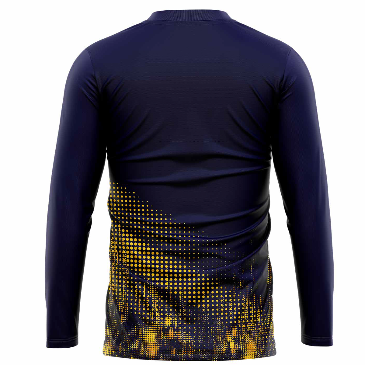 McKvr St Patricks Camogie Club Long Sleeve Tech Top Design 2 - Adult - Navy