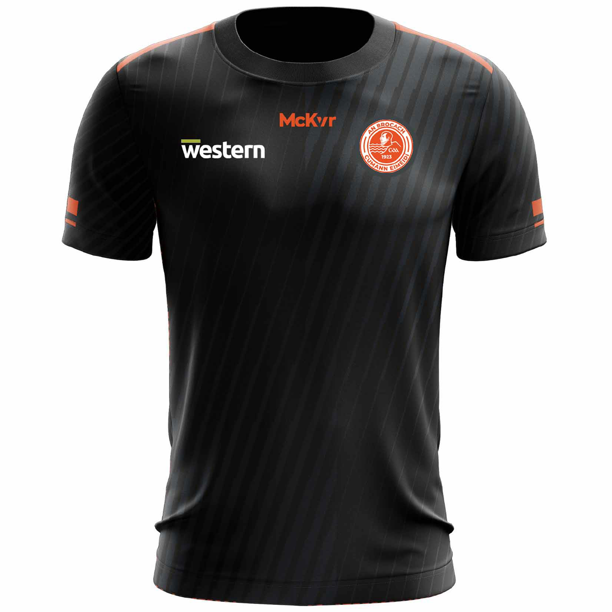 McKvr Brocagh Emmetts GFC Training Jersey - Adult - Black Player Fit